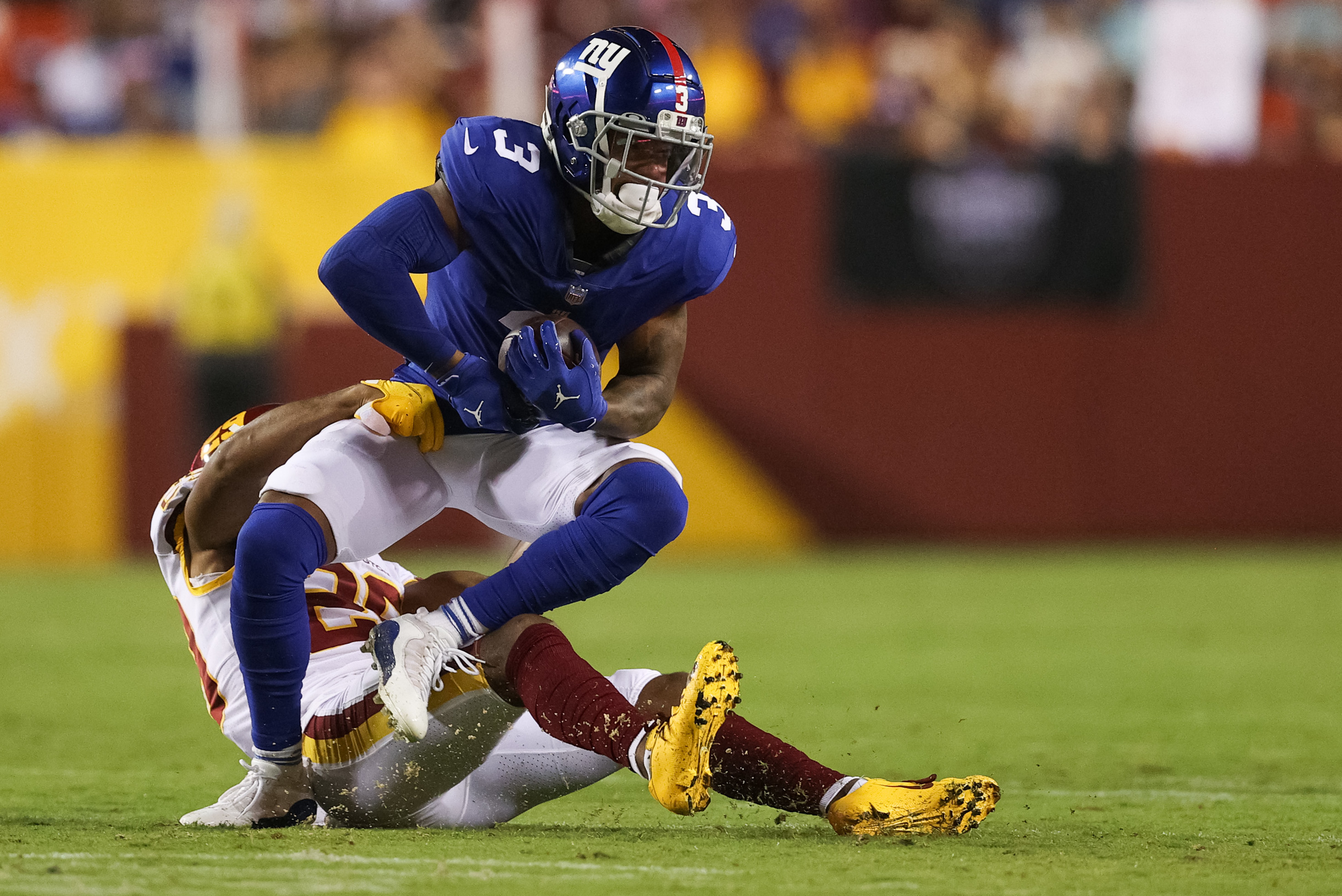 Watch Sterling Shepard showcase major progress at Giants OTAs