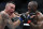 LAS VEGAS, NEVADA - DECEMBER 14: Colby Covington (L) takes a punch from UFC welterweight champion Kamaru Usman in their welterweight title fight during UFC 245 at T-Mobile Arena on December 14, 2019 in Las Vegas, Nevada. Usman retained his title with a fifth-round TKO. (Photo by Steve Marcus/Getty Images)