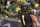 Oregon linebacker Noah Sewell (1) lines up against BYU during the first half of an NCAA college football game Saturday, Sept. 17, 2022, in Eugene, Ore. (AP Photo/Andy Nelson)
