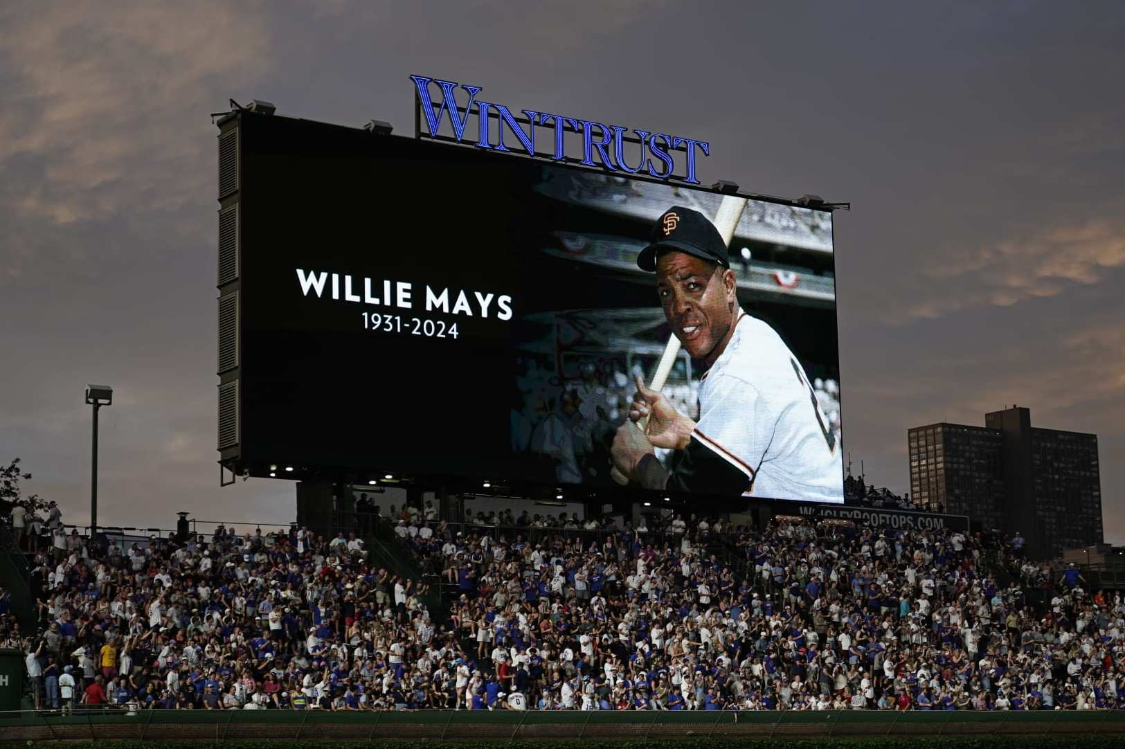 Photo of Willie Mays patch for Giants uniforms released after MLB icon’s death