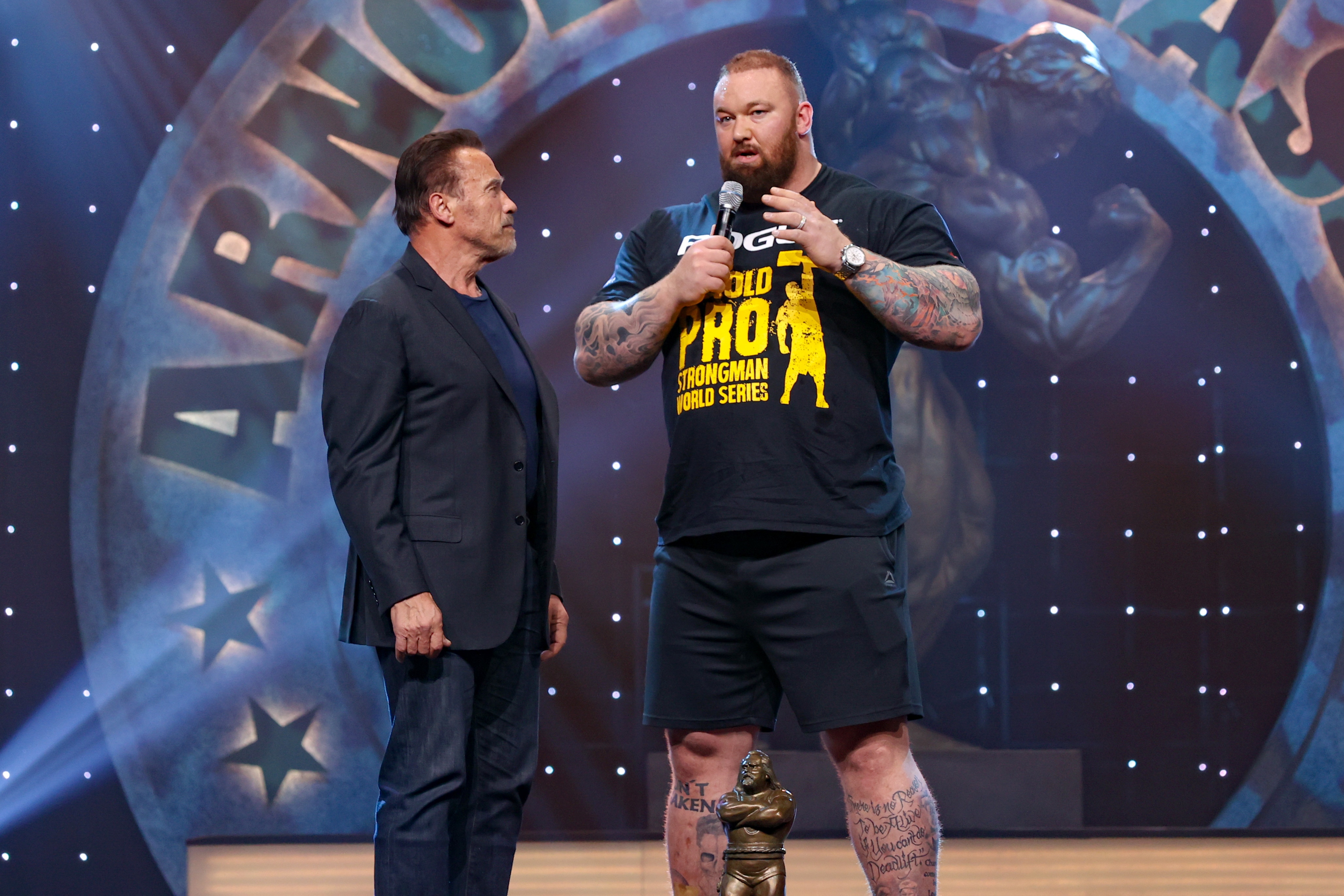 the mountain hafthor bjornsson says fighting tyson fury would be an honor bleacher report latest news videos and highlights