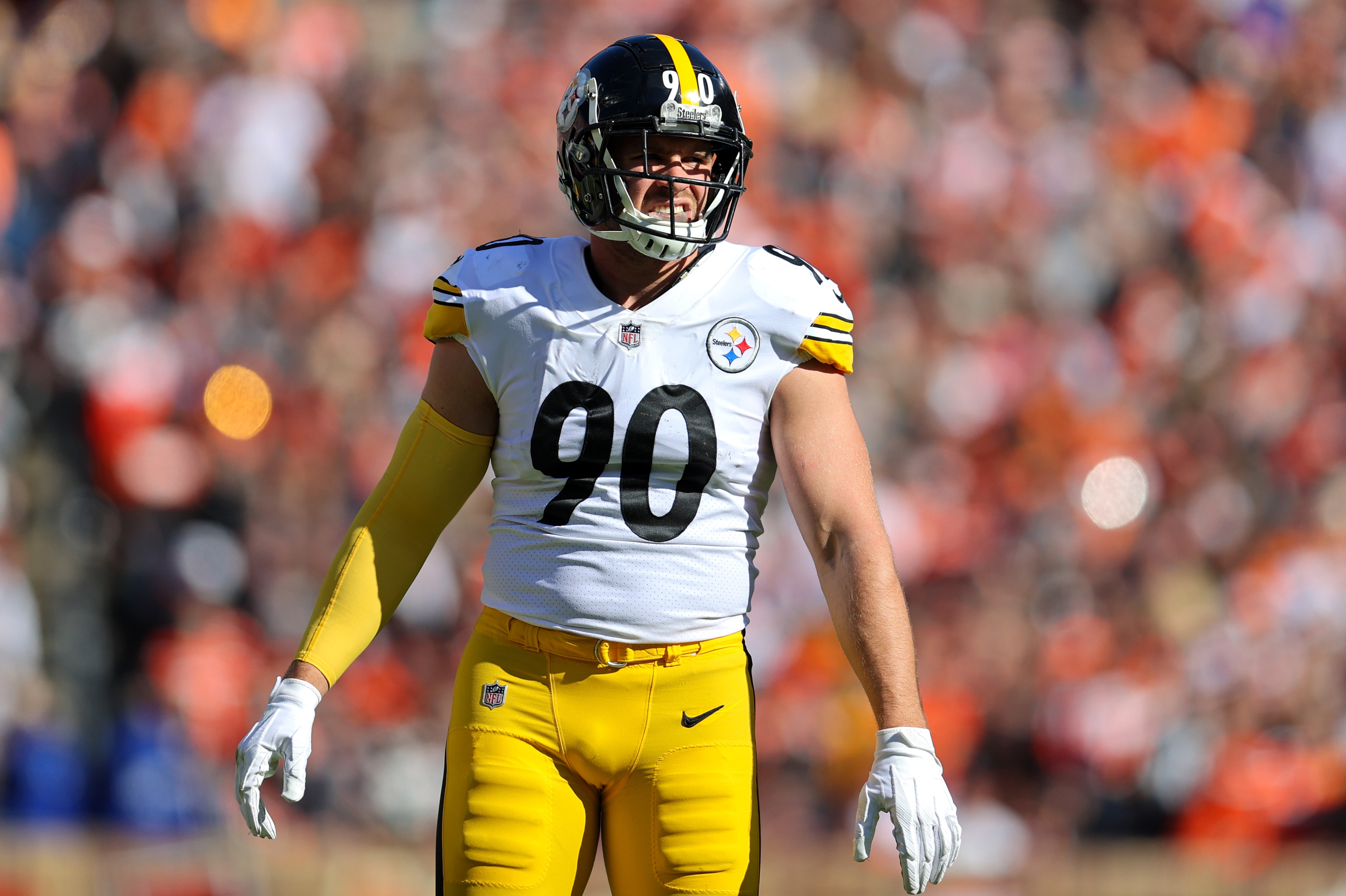 Steelers LB T.J. Watt suffers groin injury in loss to Raiders