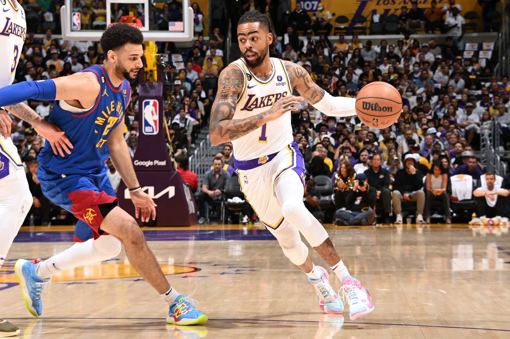 D'Angelo Russell Issues Statement to Lakers Fans After Showing Out in Home  Debut