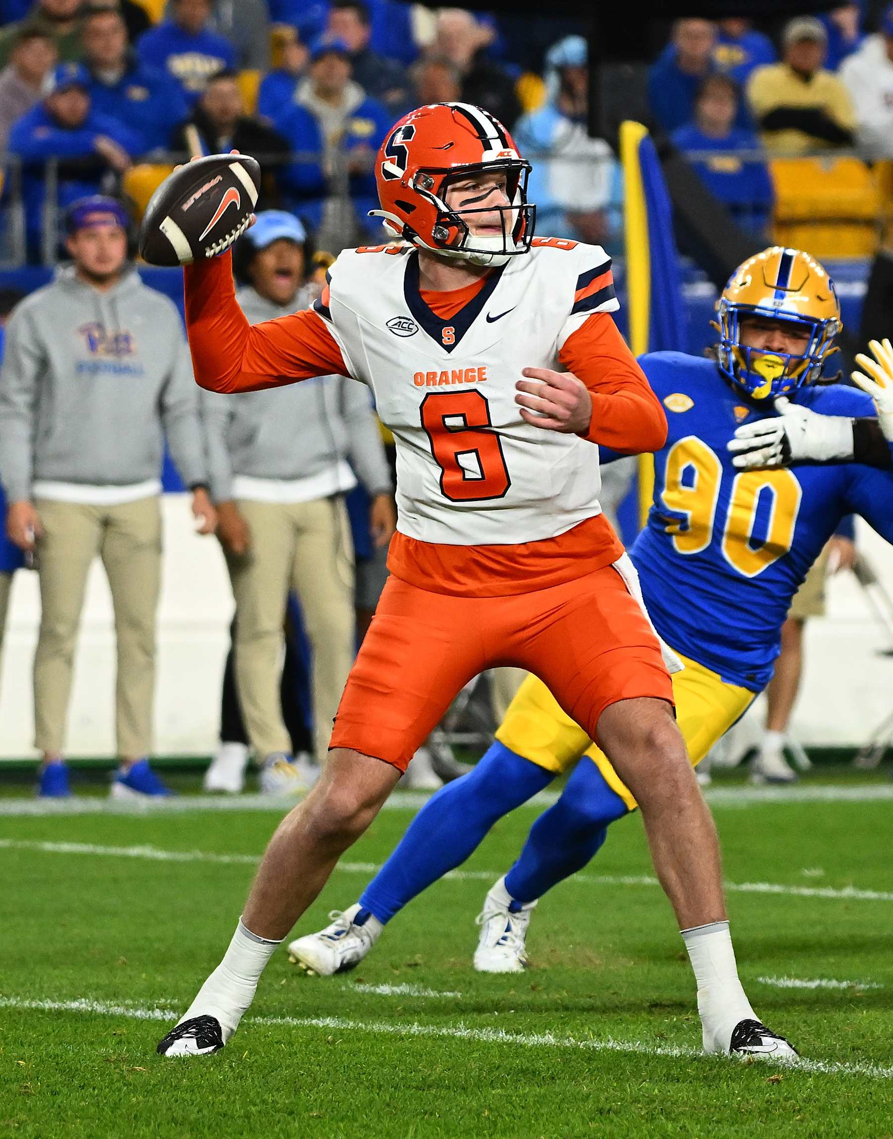 Syracuse quarterback Kyle McCord