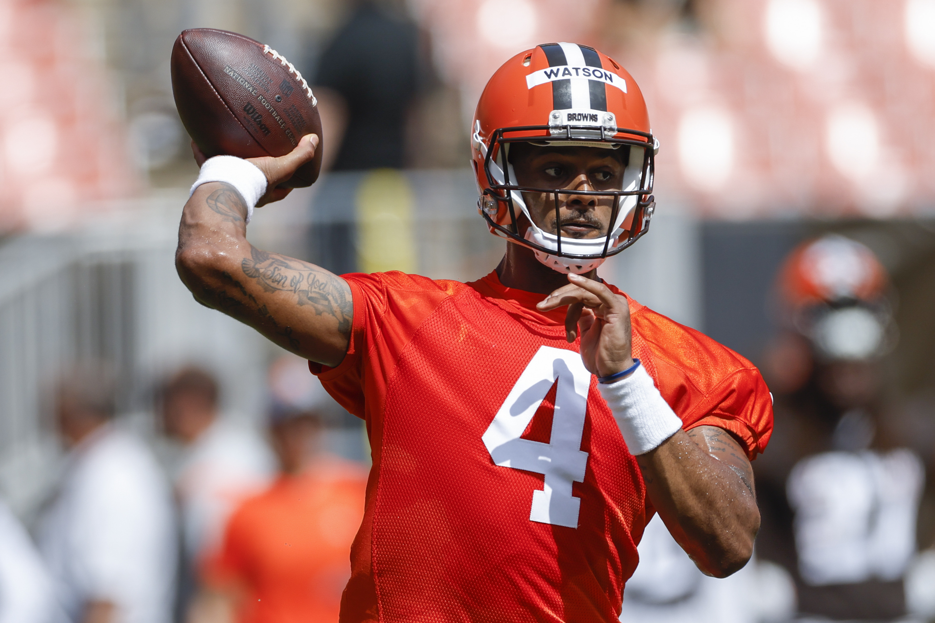 Watson starting Browns' preseason opener as suspension looms