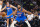 DENVER, CO - OCTOBER 3: Kenrich Williams #34 of the Oklahoma City Thunder plays defense against the Denver Nuggets on October 3, 2022 at the Ball Arena in Denver, Colorado. NOTE TO USER: User expressly acknowledges and agrees that, by downloading and/or using this Photograph, user is consenting to the terms and conditions of the Getty Images License Agreement. Mandatory Copyright Notice: Copyright 2022 NBAE (Photo by Zach Beeker/NBAE via Getty Images)