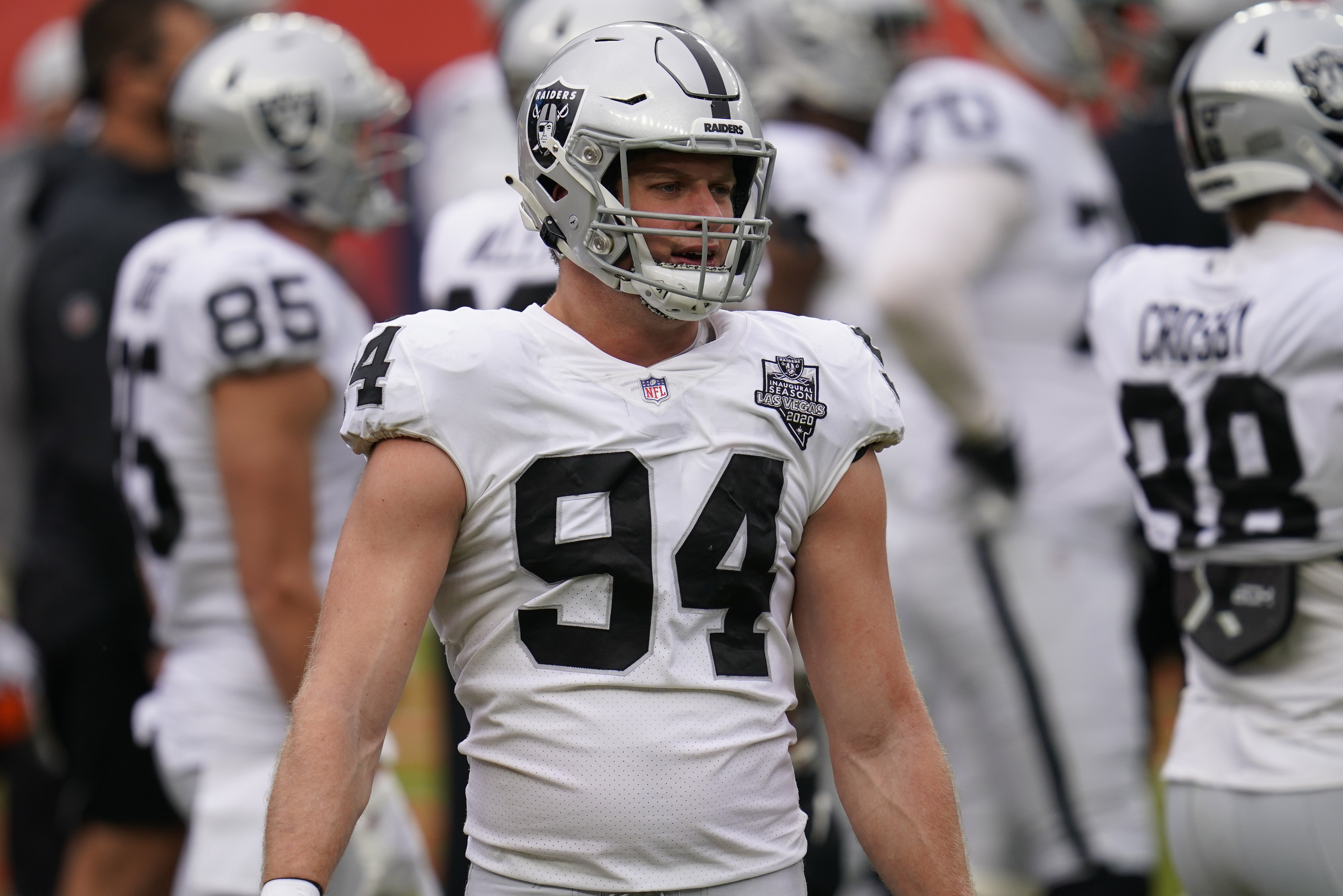 Raiders Jersey #94 Carl Nassib for Sale in Monrovia, CA - OfferUp