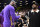 LOS ANGELES, CA - APRIL 28: Kyrie Irving #2 of the Dallas Mavericks greets LeBron James #6 of the Los Angeles Lakers as he attends a basketball game between Los Angeles Lakers and Memphis Grizzlies Spherical 1 Recreation 6 of the 2023 NBA Playoffs against Los Angeles Lakers at Crypto.com Arena on April 28, 2023 in Los Angeles, California. (Picture by Kevork Djansezian/Getty Photos)