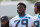 CHARLOTTE, NC - MAY 14: Carolina Panthers Rookie Tackle Ikem Ekwonu (79) and Rookie Tight End Jared Scott (86) walk to the field for day two of the Rookie Mini Camp on May 14, 2022 at the Carolina Panthers Practice Facility in Charlotte, NC (Photo by David Jensen/Icon Sportswire via Getty Images)