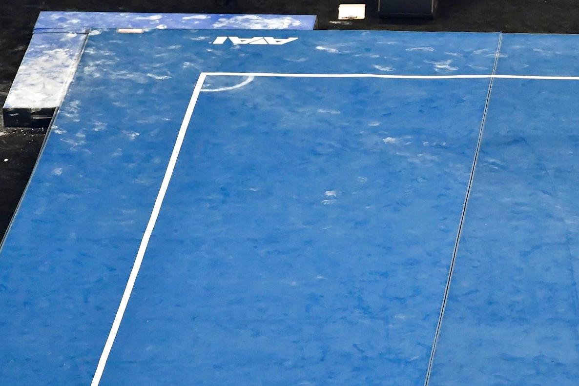 FORT WORTH, TX - APRIL 18: LSU Tigers gymnast Tori Tatum competes in the floor routine during the 2024 Women's National Collegiate Gymnastics Championships on Thursday, April 18, 2024 at Dickies Arena in Fort Worth, TX. (Photo by Austin McAfee/Icon Sportswire via Getty Images)