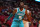 MIAMI, FL - OCTOBER 10: Mark Williams #5 of the Charlotte Hornets waits for a rebound during the game against the Miami Heat on October 10, 2023 at Kaseya Center in Miami, Florida. NOTE TO USER: User expressly acknowledges and agrees that, by downloading and or using this Photograph, user is consenting to the terms and conditions of the Getty Images License Agreement. Mandatory Copyright Notice: Copyright 2023 NBAE (Photo by Eric Espada/NBAE via Getty Images)