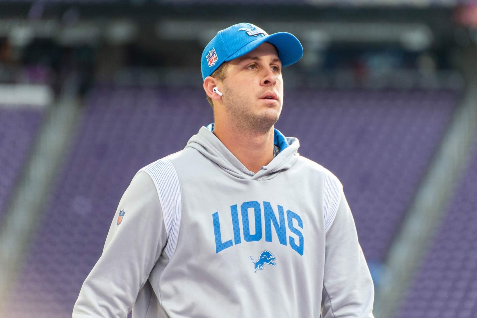 Detroit Lions Matt Stafford Jersey & Hat Combo