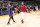 LOS ANGELES, CA - OCTOBER 29: LeBron James #6 of the Los Angeles Lakers and Kevin Love #0 of the Cleveland Cavaliers shake hands after the game on October 29, 2021 at STAPLES Center in Los Angeles, California. NOTE TO USER: User expressly acknowledges and agrees that, by downloading and/or using this Photograph, user is consenting to the terms and conditions of the Getty Images License Agreement. Mandatory Copyright Notice: Copyright 2021 NBAE (Photo by Adam Pantozzi/NBAE via Getty Images)