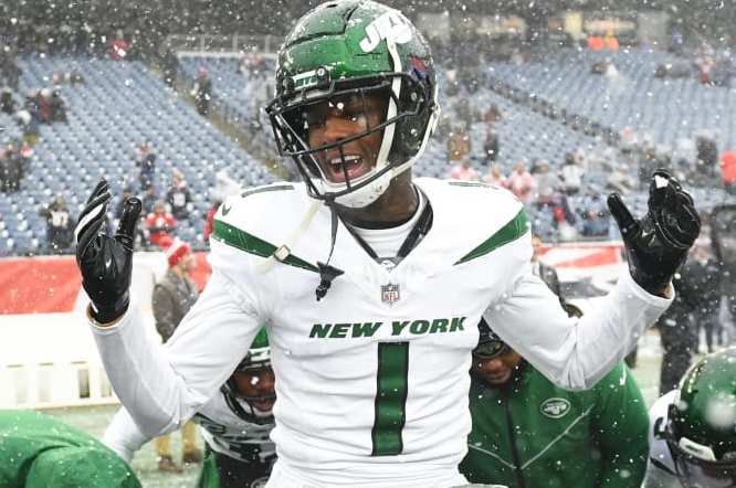 New York Jets cornerback Sauce Gardner