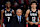 Kaan Onat, #29 of Turkey, Oscar Goodman, #12 of New Zealand, AJ Dybantsa, #7 of the United States of America (USA), Cameron Boozer, #12 of the United States of America (USA) and Maikcol Perez, #1 of Italy are selected to the All-Star Five during the FIBA U17 Basketball World Cup - Turkiye 2024 at Sinan Erdem Dome in Istanbul, Turkey on July 7, 2024. (Photo by Altan Gocher / Hans Lucas / Hans Lucas via AFP) (Photo by ALTAN GOCHER/Hans Lucas/AFP via Getty Images)