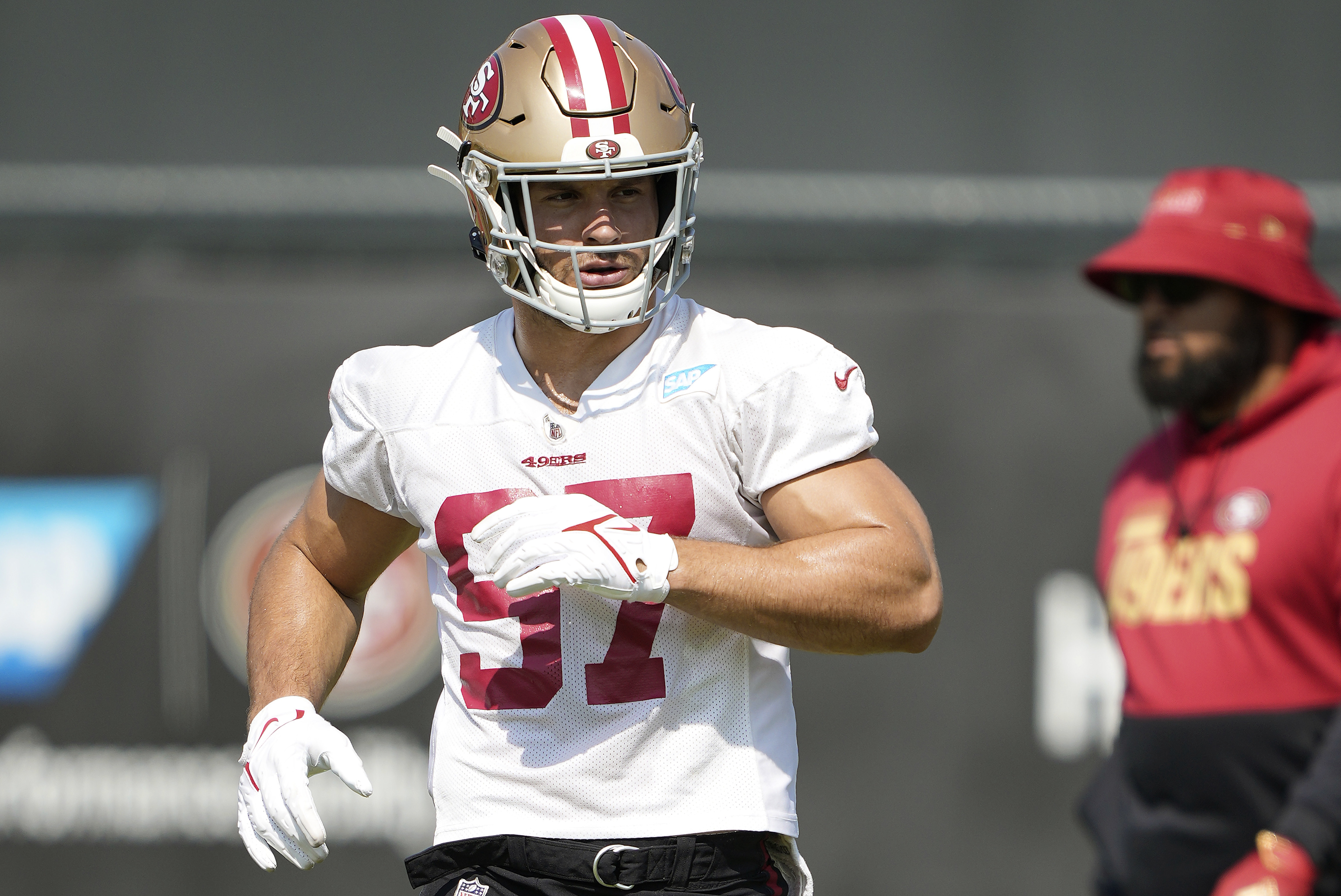 49ers injury updates: Kyle Shanahan says Nick Bosa is on track to