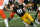 IOWA CITY, IA - NOVEMBER 20: Iowa left defensive tackle Lukas Van Ness (91)gets ready to sack Illinois quarterback Brandon Peters (18) during a college football game between the Illinois Fighting Illini and the Iowa Hawkeyes on November 20, 2021, at Kinnick Stadium, Iowa City, IA.  (Photo by Keith Gillett/Icon Sportswire via Getty Images),