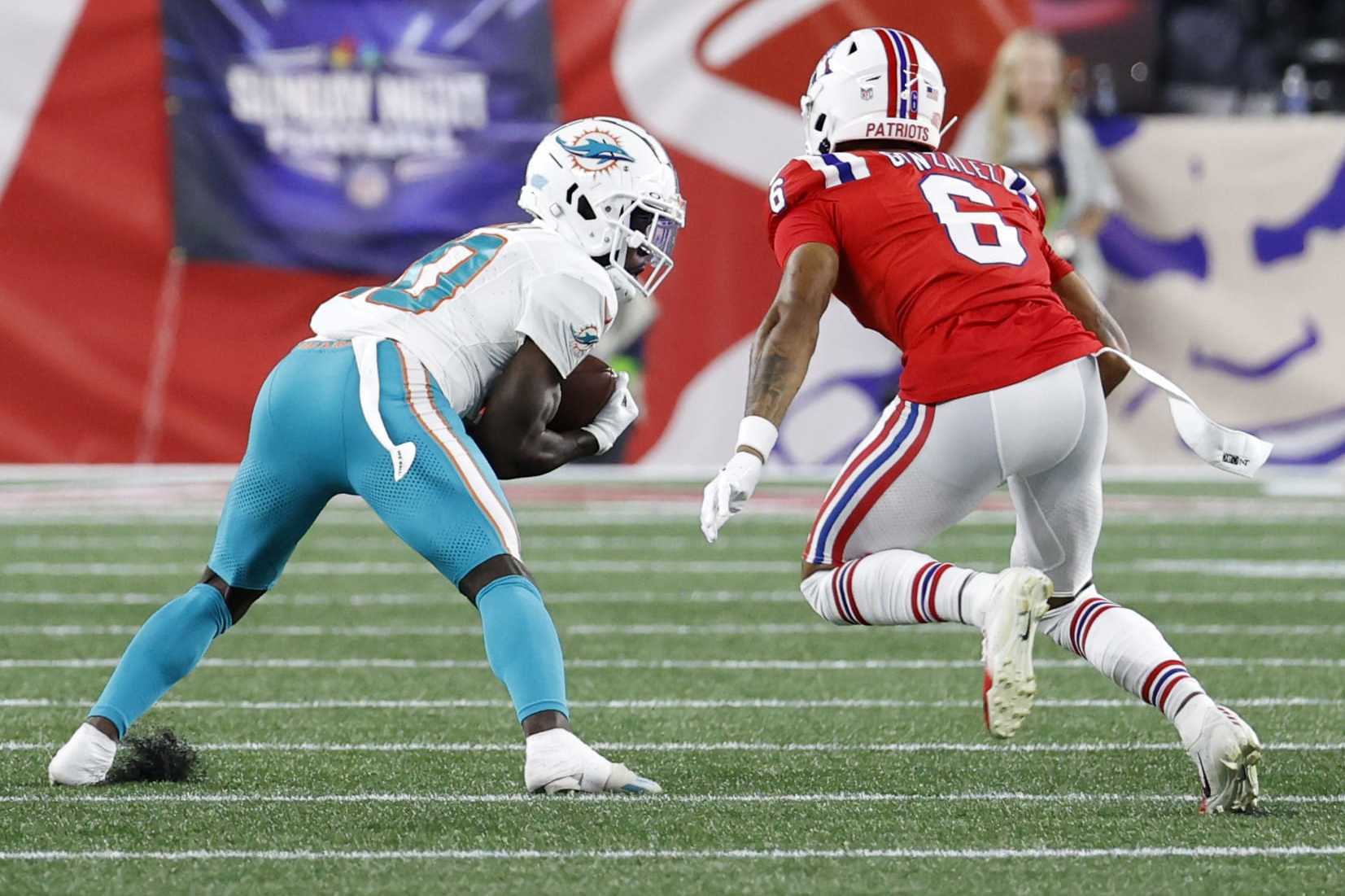 What Dolphins' Tyreek Hill said after loss to Patriots — Miami's