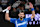 Serbia's Novak Djokovic reacts to a point against Spain's Carlos Alcaraz during their men's singles quarterfinal match on day ten of the Australian Open tennis tournament in Melbourne on January 22, 2025. (Photo by WILLIAM WEST / AFP) / -- IMAGE RESTRICTED TO EDITORIAL USE - STRICTLY NO COMMERCIAL USE -- (Photo by WILLIAM WEST/AFP via Getty Images)