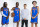 OKLAHOMA CITY, OK - SEPTEMBER 26: Luguentz Dort #5, Shai Gilgeous-Alexander #2, Josh Giddey #3 and Head Coach Mark Daigneault of the Oklahoma City Thunder pose for a portrait during NBA Media Day on September 26, 2022 at the Paycom Center in Oklahoma City, OK. NOTE TO USER: User expressly acknowledges and agrees that, by downloading and/or using this Photograph, user is consenting to the terms and conditions of the Getty Images License Agreement. Mandatory Copyright Notice: Copyright 2022 NBAE (Photo by Zach Beeker/NBAE via Getty Images)