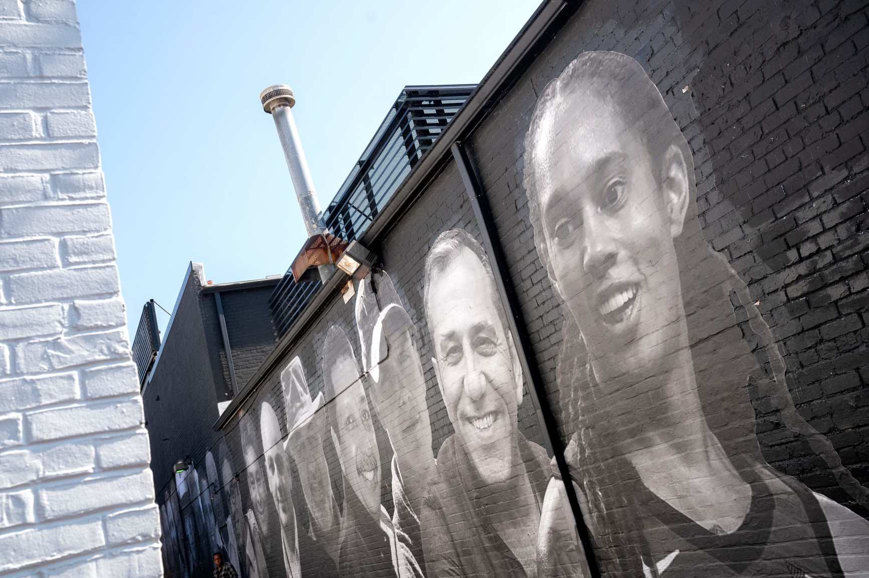 Professional basketball player Brittney Griner, who is currently detained in Russia, is depicted in a mural created by artist Isaac Campbell in Washington, DC, on July 20, 2022. - The mural depicts US citizens who are being wrongfully detained or held hostage abroad. - RESTRICTED TO EDITORIAL USE - MANDATORY MENTION OF THE ARTIST UPON PUBLICATION - TO ILLUSTRATE THE EVENT AS SPECIFIED IN THE CAPTION (Photo by Stefani Reynolds / AFP) / RESTRICTED TO EDITORIAL USE - MANDATORY MENTION OF THE ARTIST UPON PUBLICATION - TO ILLUSTRATE THE EVENT AS SPECIFIED IN THE CAPTION / RESTRICTED TO EDITORIAL USE - MANDATORY MENTION OF THE ARTIST UPON PUBLICATION - TO ILLUSTRATE THE EVENT AS SPECIFIED IN THE CAPTION (Photo by STEFANI REYNOLDS/AFP via Getty Images)