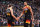 SALT LAKE CITY, UT - APRIL 28: Bojan Bogdanovic #44 and Rudy Gobert #27 of the Utah Jazz high five during Round 1 Game 6 of the 2022 NBA Playoffs against the Dallas Mavericks on April 28, 2022 at vivint.SmartHome Arena in Salt Lake City, Utah. NOTE TO USER: User expressly acknowledges and agrees that, by downloading and or using this Photograph, User is consenting to the terms and conditions of the Getty Images License Agreement. Mandatory Copyright Notice: Copyright 2022 NBAE (Photo by Melissa Majchrzak/NBAE via Getty Images)