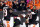 Bengals CBs Cam Taylor-Britt (left) and Mike Hilton (right)