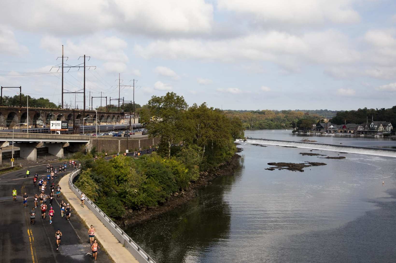 PHILADELPHIA, PA - SEPTEMBER 15: Runners participate in the 2019 Humana Rock n Roll Philadelphia Half Marathon on September 15, 2019 in Philadelphia, Pennsylvania. (Photo by Patrick McDermott/Getty Images)