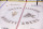 TEMPE, ARIZONA - OCTOBER 30: Detail of the center-ice logo at Mullett Arena on October 30, 2022 in Tempe, Arizona. (Photo by Christian Petersen/Getty Images)