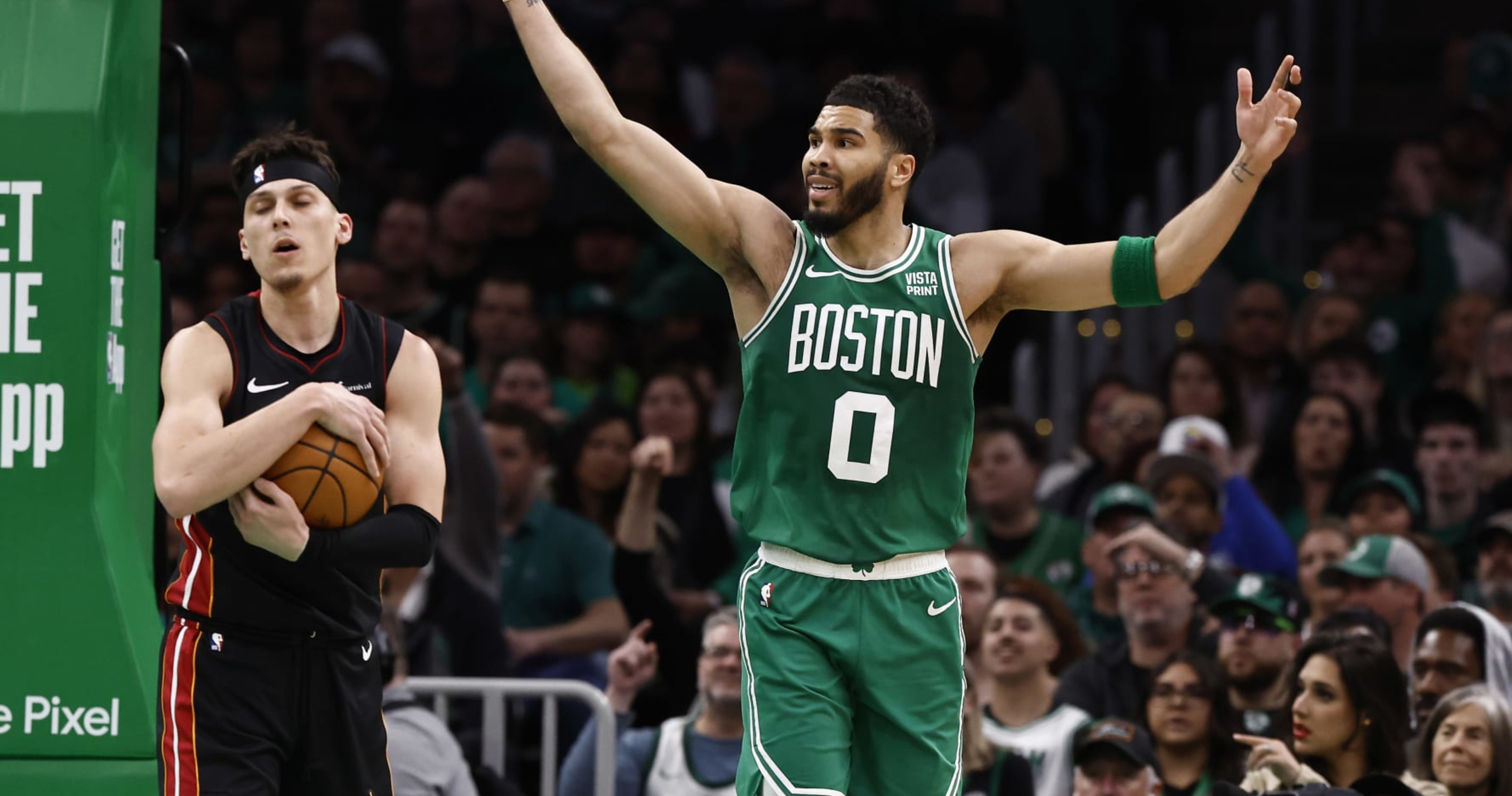 Jayson Tatum, Celtics Ridiculed By NBA Fans for Game 2 Loss to Heat With Butler Out | News, Scores, Highlights, Stats, and Rumors | Bleacher Report
