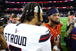 C.J. Stroud: I Wasn't Trying to 'Little Bro' Caleb Williams in Bears-Texans Video