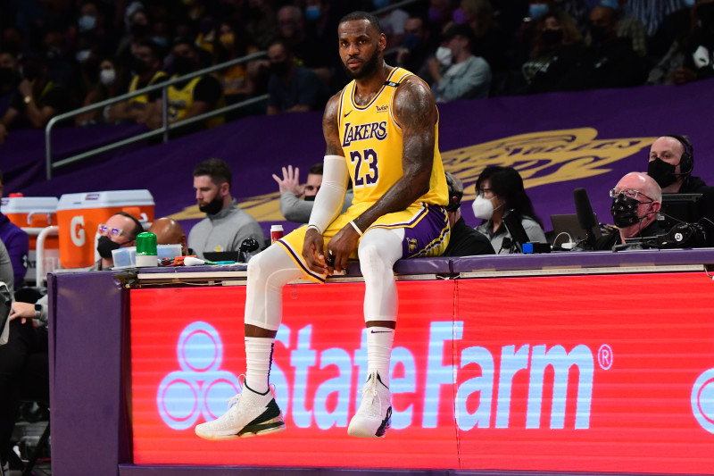 LeBron James No. 6 Lakers Jersey Revealed by Lakers Ahead of 2021 22 Season News Scores Highlights Stats and Rumors Bleacher Report