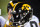 CHAMPAIGN, IL - DECEMBER 05: An Iowa football helmet sits on the sideline during a college football game between the Iowa Hawkeyes and Illinois Fighting Illini on December 5, 2020 at Memorial Stadium in Champaign, Ill (Photo by James Black/Icon Sportswire via Getty Images)