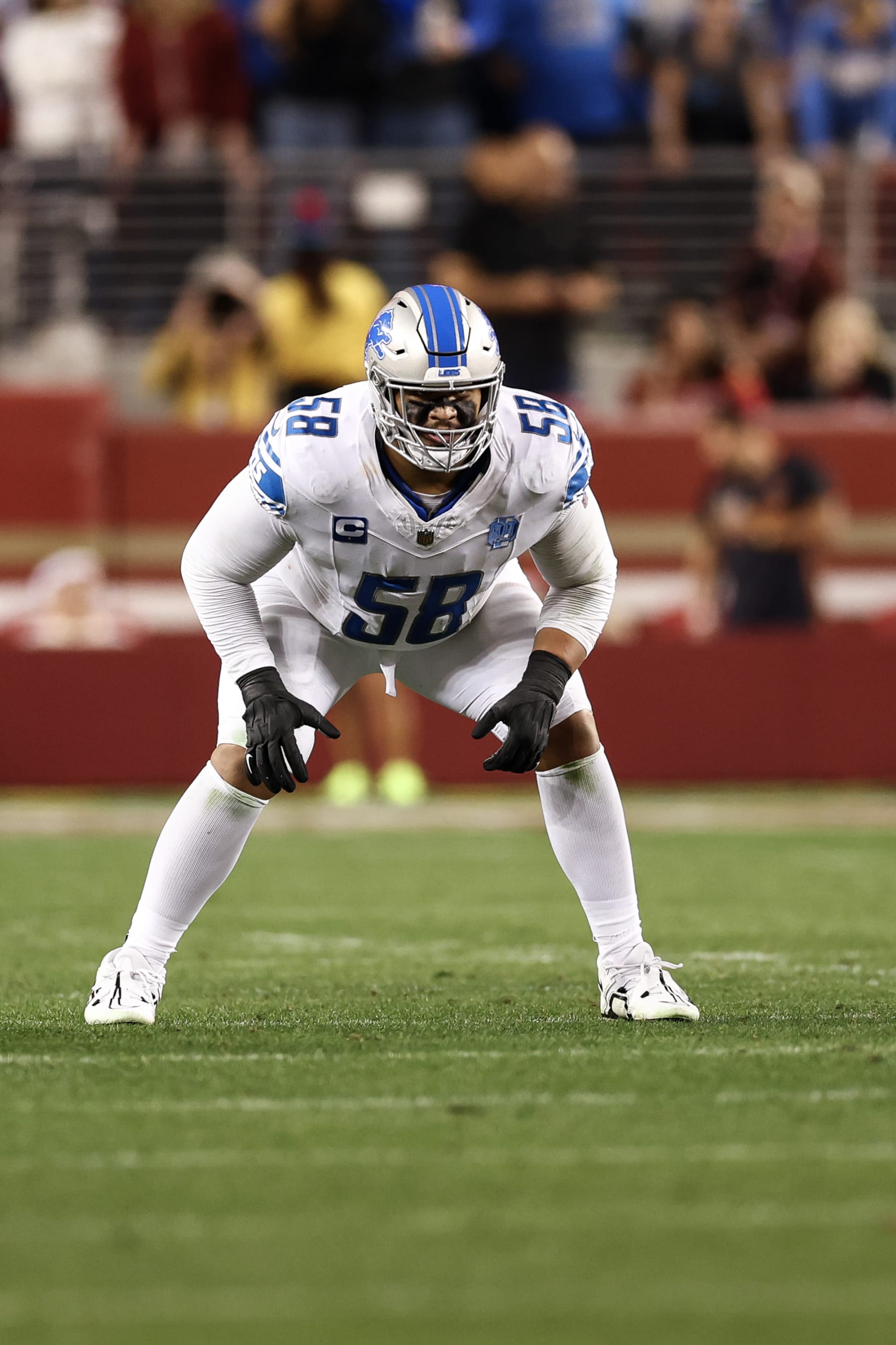 Detroit Lions offensive tackle Penei Sewell