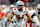 ATLANTA, GA - JANUARY 20: Ohio State Buckeyes defensive end JT Tuimoloau (44) rushes on defense during the Ohio State Buckeyes versus Notre Dame Fighting Irish College Football Playoff National Championship game on January 20, 2025, at Mercedes-Benz Stadium in Atlanta, GA. (Photo by Joe Robbins/Icon Sportswire via Getty Images)
