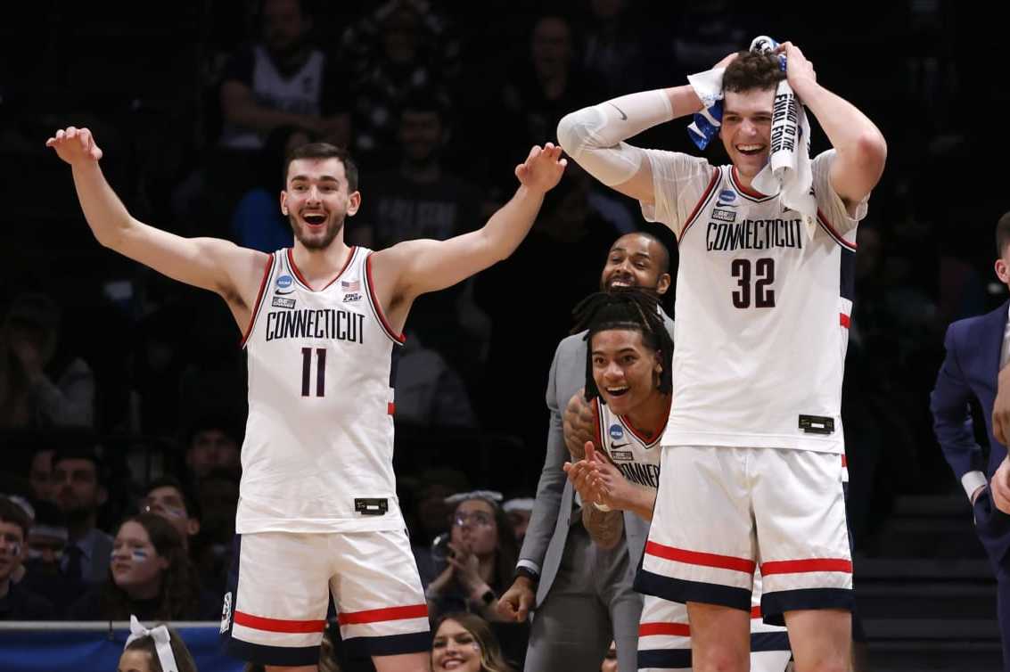 UConn's Alex Karaban and Donovan Clingan