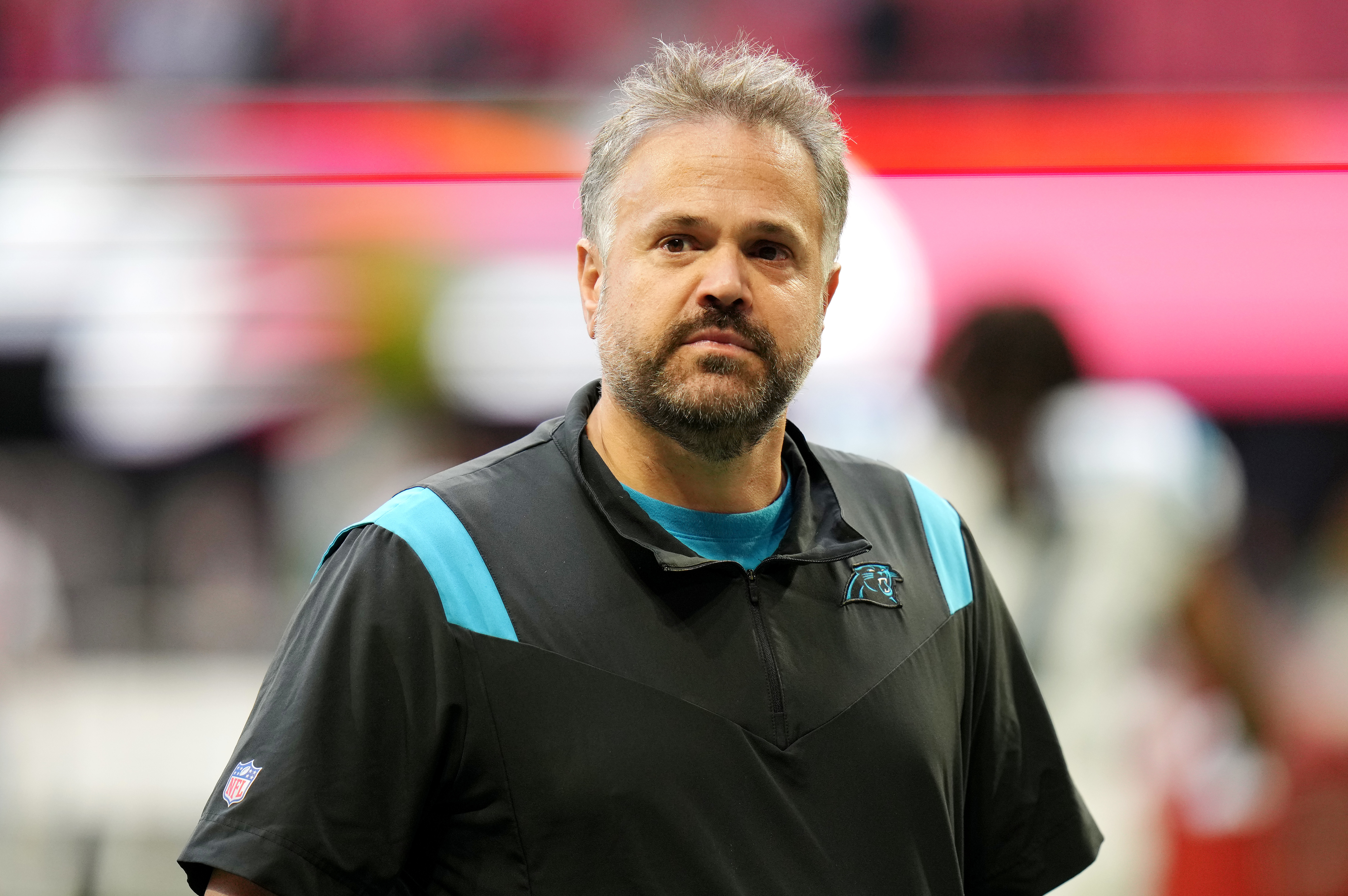 Panthers HC Matt Rhule asked if he'd consider signing Cam Newton