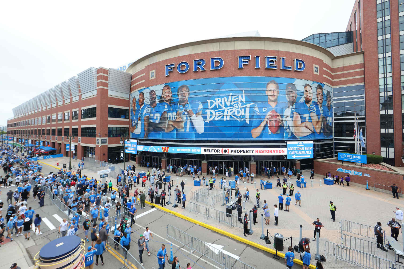 Bills v. Jets Game Moves To Ford Field Due to Record Snowfall in Buffalo