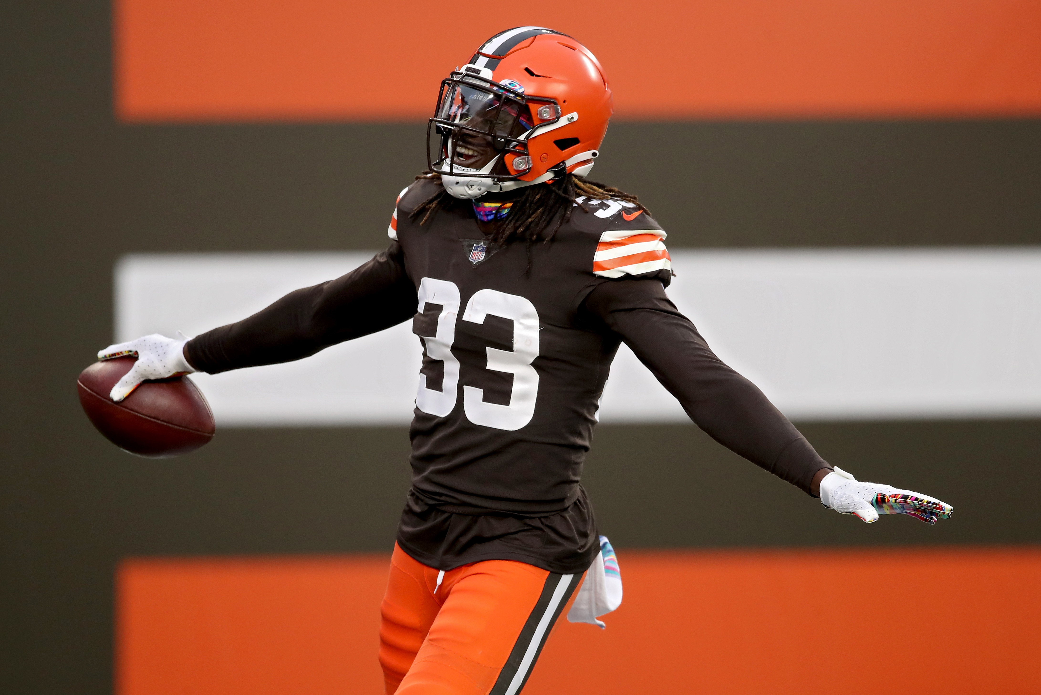 Watch Ronnie Harrison Jr. get the Browns' third first-half