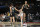 LAS VEGAS, NV - SEPTEMBER 2: Kelsey Plum #10 and A'ja Wilson #22 of the Las Vegas Aces high five during the game against the Seattle Storm on September 2, 2023 at Michelob ULTRA Arena in Las Vegas, Nevada. NOTE TO USER: User expressly acknowledges and agrees that, by downloading and or using this photograph, User is consenting to the terms and conditions of the Getty Images License Agreement. Mandatory Copyright Notice: Copyright 2023 NBAE (Photo by David Becker/NBAE via Getty Images)
