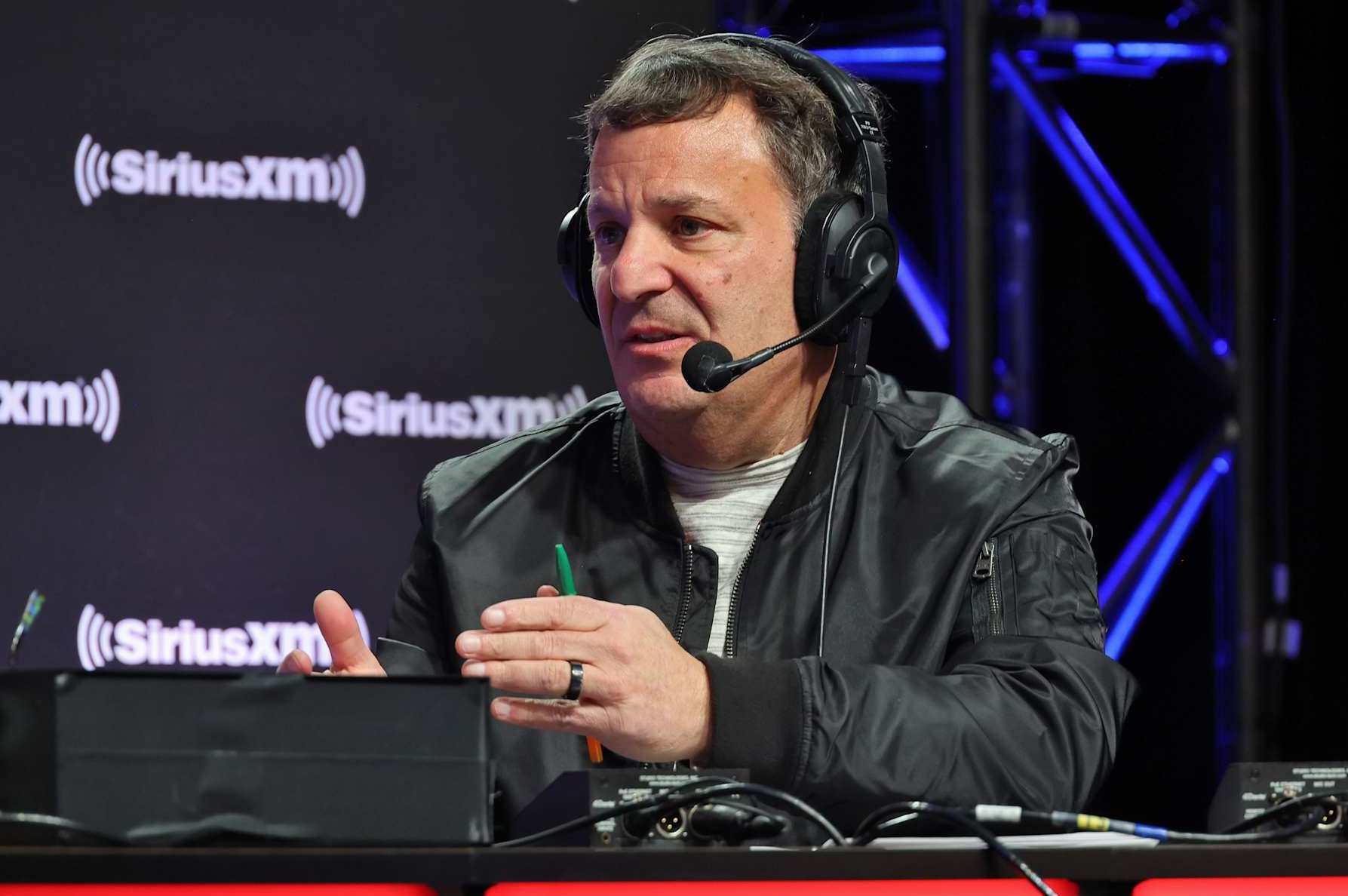 PHOENIX, ARIZONA - FEBRUARY 10: Michael Lombardi attends SiriusXM At Super Bowl LVII on February 10, 2023 in Phoenix, Arizona. (Photo by Cindy Ord/Getty Images for SiriusXM)
