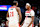WASHINGTON, DC - DECEMBER 19: Bilal Coulibaly #0 and Alexandre Sarr #20 of the Washington Wizards celebrate during the game against the Charlotte Hornets at Capital One Arena on December 19, 2024 in Washington, DC. NOTE TO USER: User expressly acknowledges and agrees that, by downloading and or using this photograph, User is consenting to the terms and conditions of the Getty Images License Agreement. (Photo by G Fiume/Getty Images)