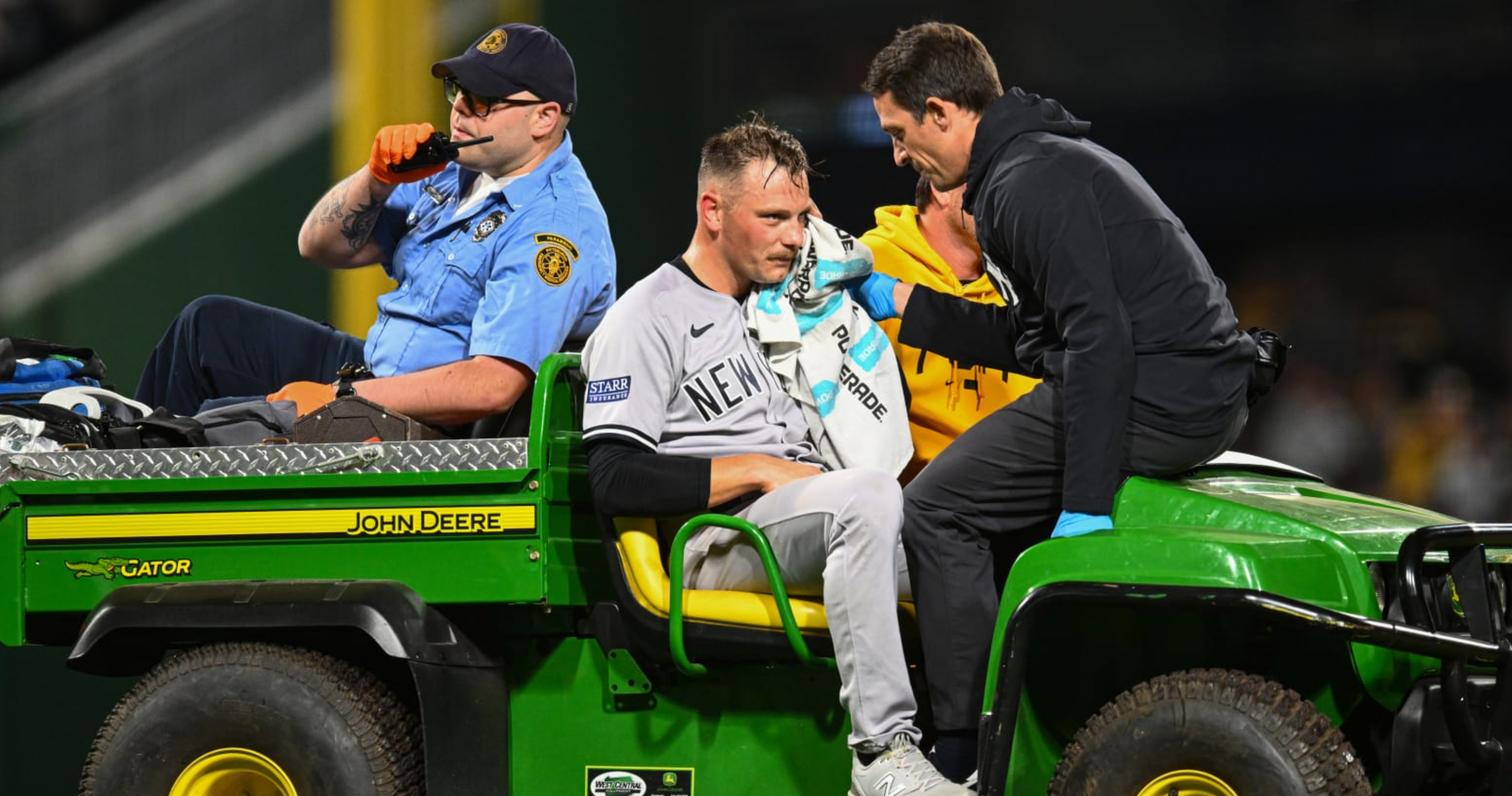 Yankees' Anthony Misiewicz Released from Hospital; Placed on IL With Concussion