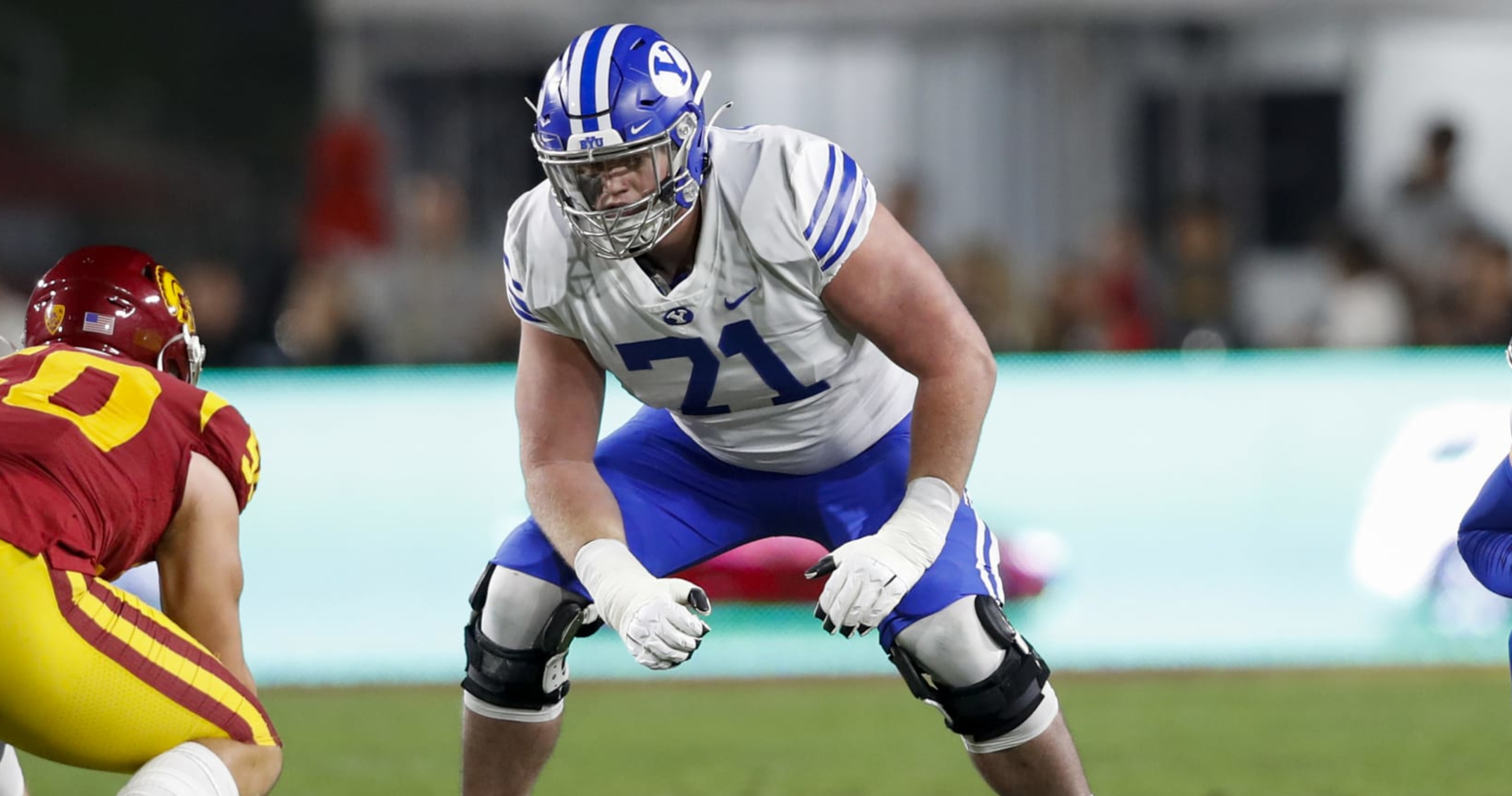 Indianapolis Colts draft Blake Freeland in fourth round of NFL Draft - BYU  Athletics - Official Athletics Website - BYU Cougars