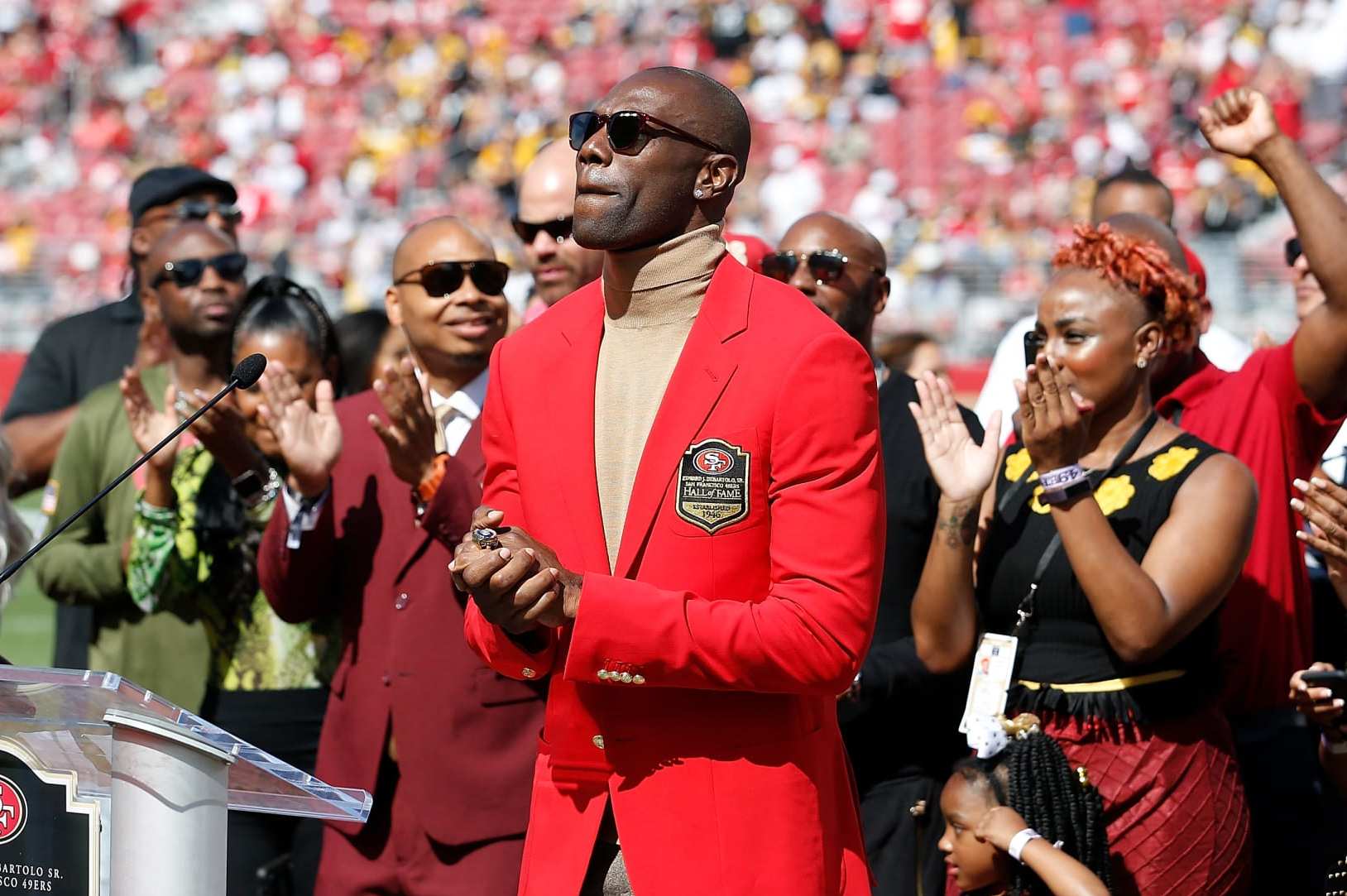 49ers to welcome back Terrell Owens as honorary captain Sunday – The  Mercury News