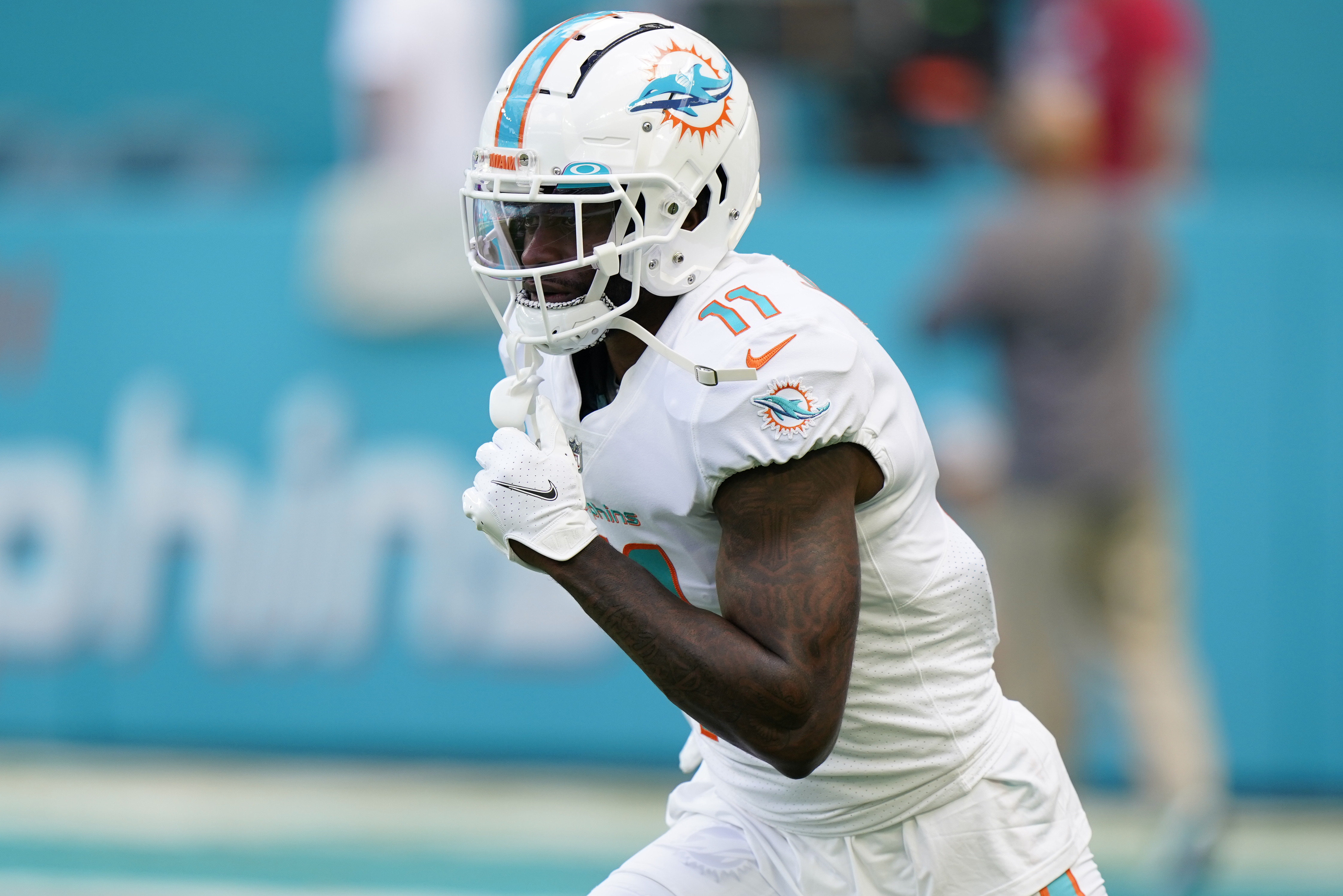 DeVante Parker takes N'Keal Harry's old number: Where to buy