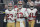 San Francisco 49ers quarterback Brock Purdy (13) leads his team out against the Las Vegas Raiders during the first half of an NFL football game, Sunday, Jan. 1, 2023, in Las Vegas. (AP Photo/Rick Scuteri)
