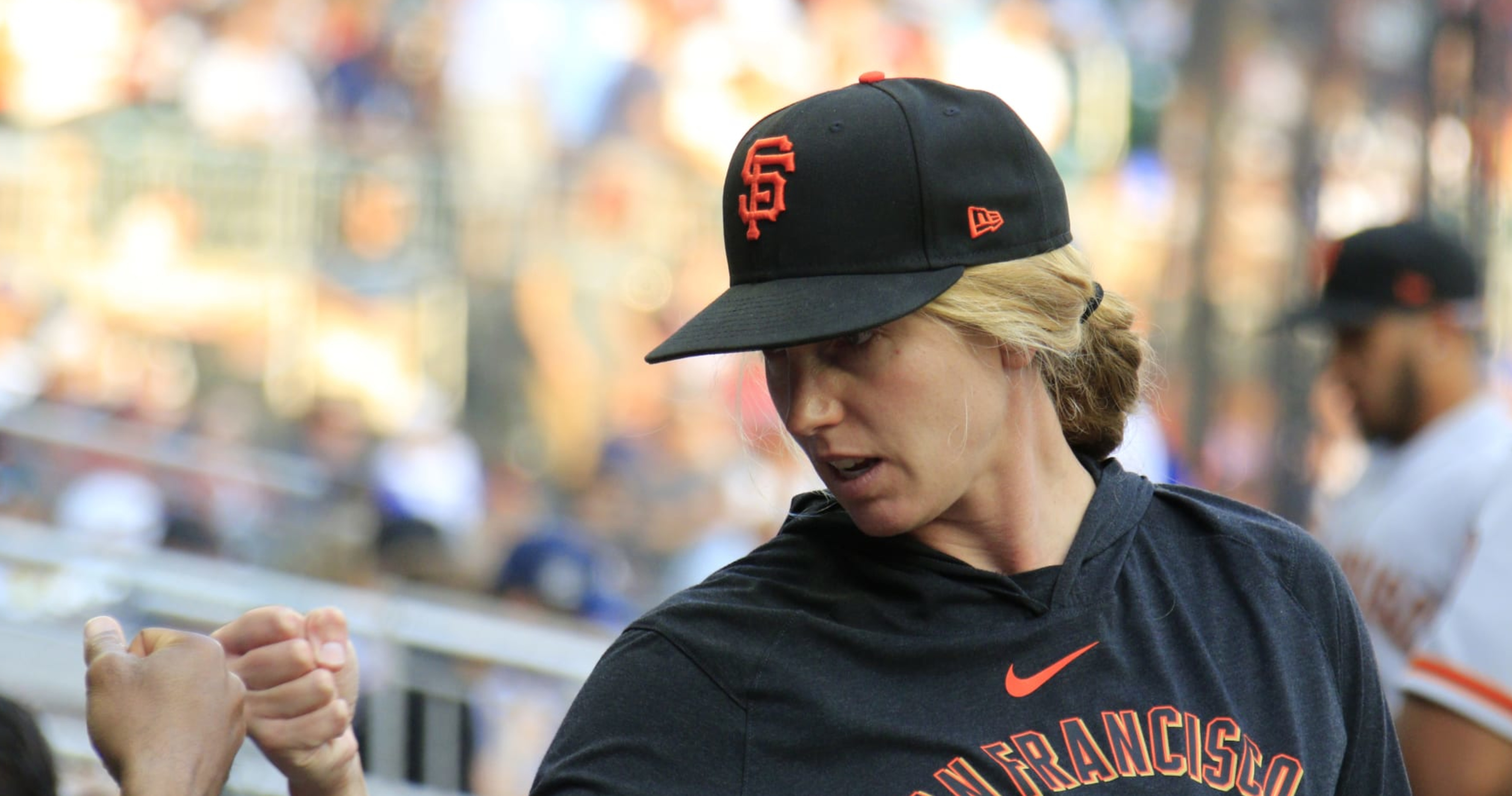 Report: Alyssa Nakken, Giants Meet; Thought to Be MLB's 1st Female Manager  Candidate, News, Scores, Highlights, Stats, and Rumors