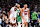 Buddy Hield, Derrick White and Stephen Curry