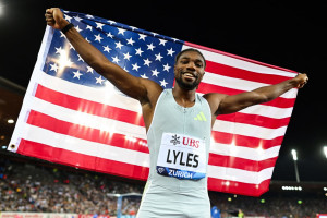 Noah Lyles Tells Drake 'Go Back Home' After Response to NBA 'World Champions' Debate